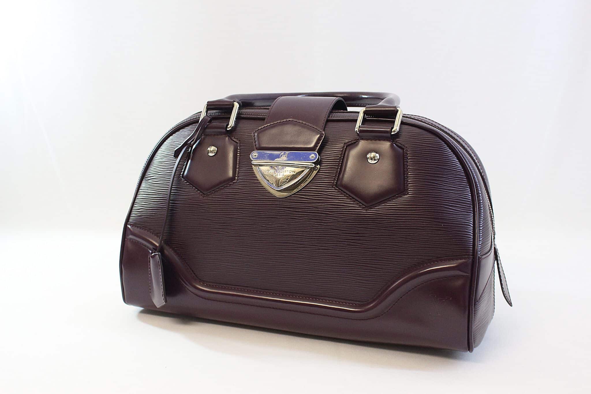 Louis Vuitton - Bowling Montaigne GM Epi Leather Cassis